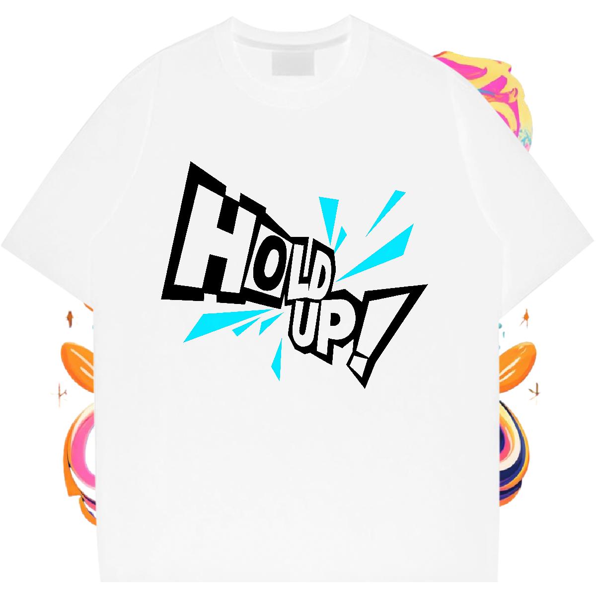 2024 DIY Man T Shirts Black Oversized Hip Hop Tshirts Cotton Breathable Short Sleeve Classic