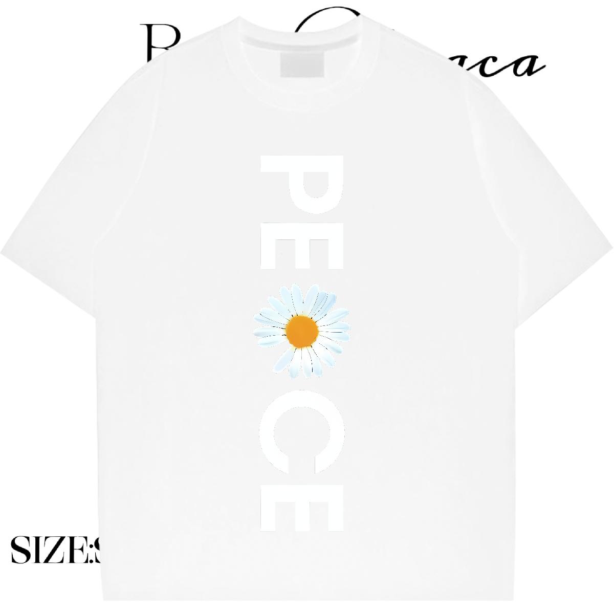 Soft T shirt Crew Neck Cotton Breathable Clothings High Street Hip Hop Factory Direct Women Tees Floral Print