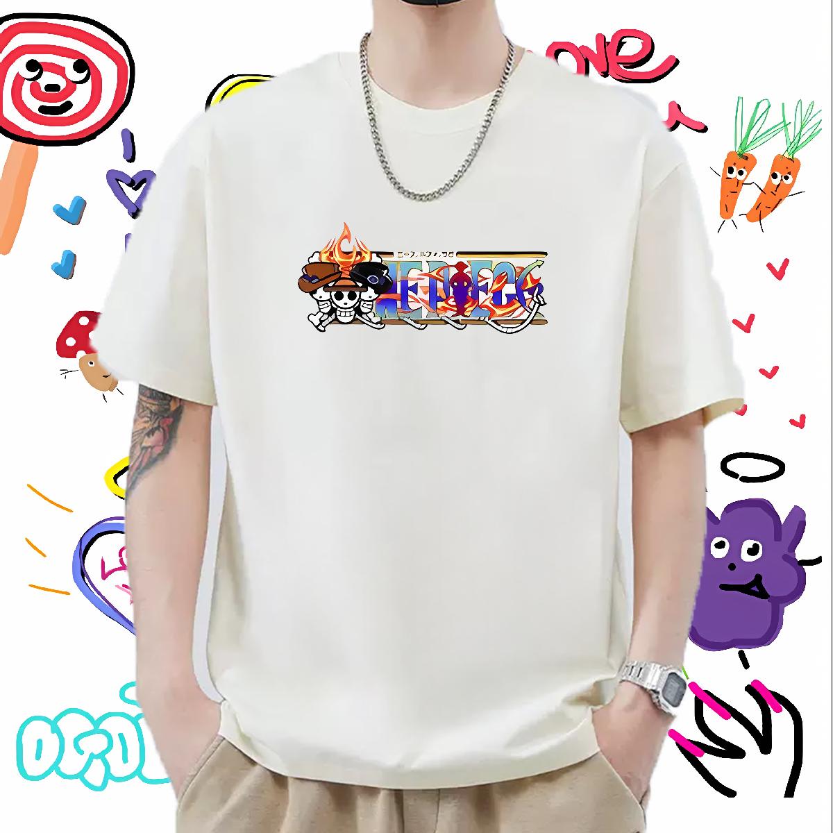 Popular Men T Shirts Street Casual Round Neck Short Sleeve Men Tops Tees Classic Plus Size Custom Tshirts