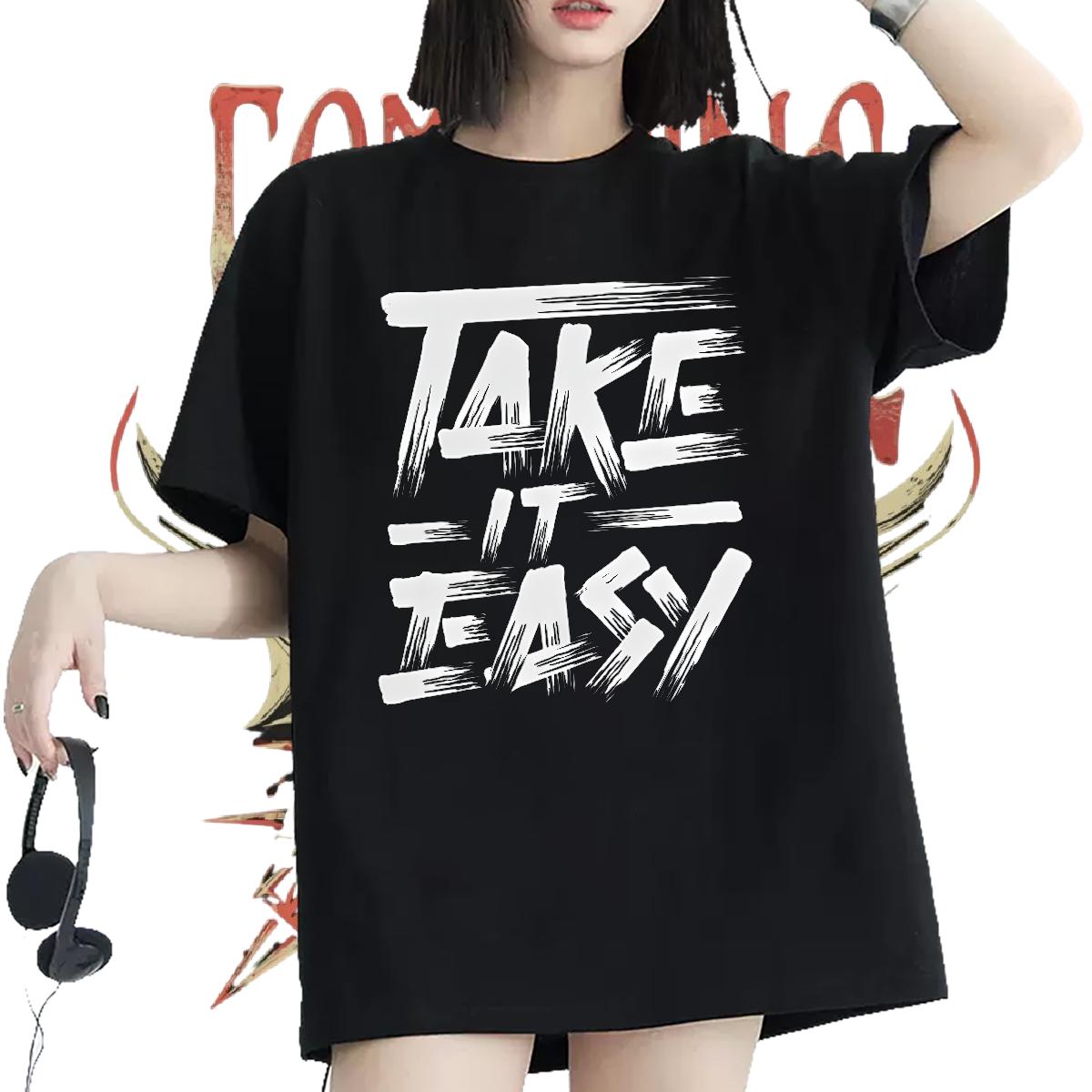 Fashion New T-Shirts for Women Custom Printed Short sleeve Cotton Soft Tshirts Outdoor Loose fit Tshirt for Man Woman