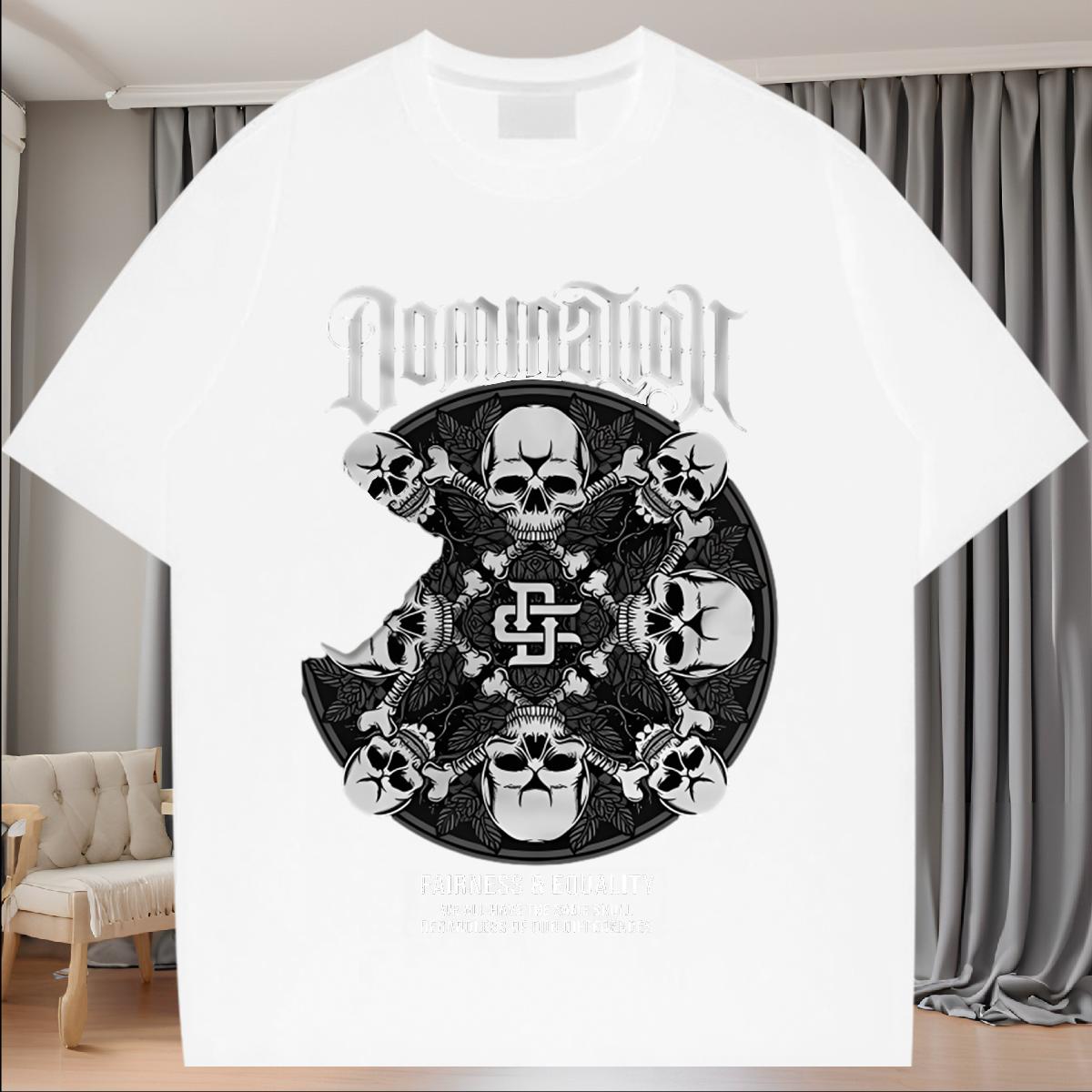 DIY T Shirt For Man Anime Print Anime Printing Street Men Tees Breathable Short Sleeve Cool