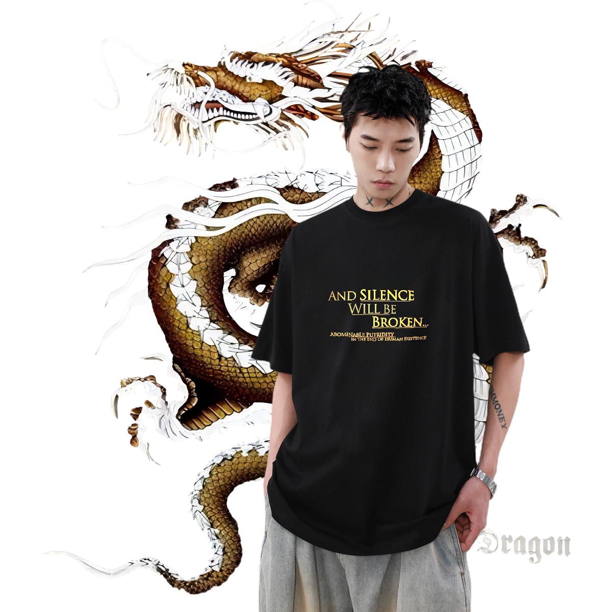 New Arrival T shirt Plus Size Cartoon Anime Printing Street Tshirts Breathable Crew Neck High Quality