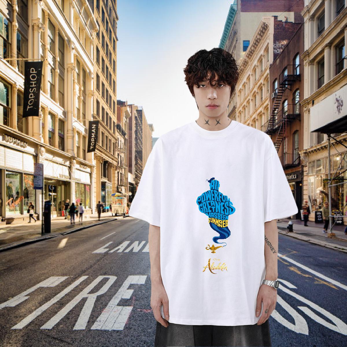 Classic T Shirts Men Street Cotton Breathable Couples T Shirts 2024 Summer DIY Wear