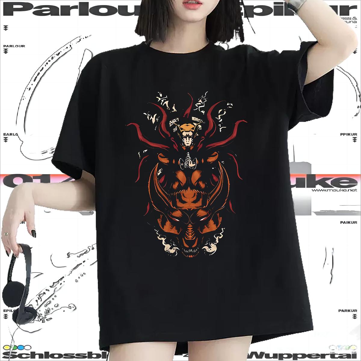 Cotton Breathable Soft Womens T Shirts New Hip Hop Street Tshirt for Man Woman DIY Anime Brand Wear