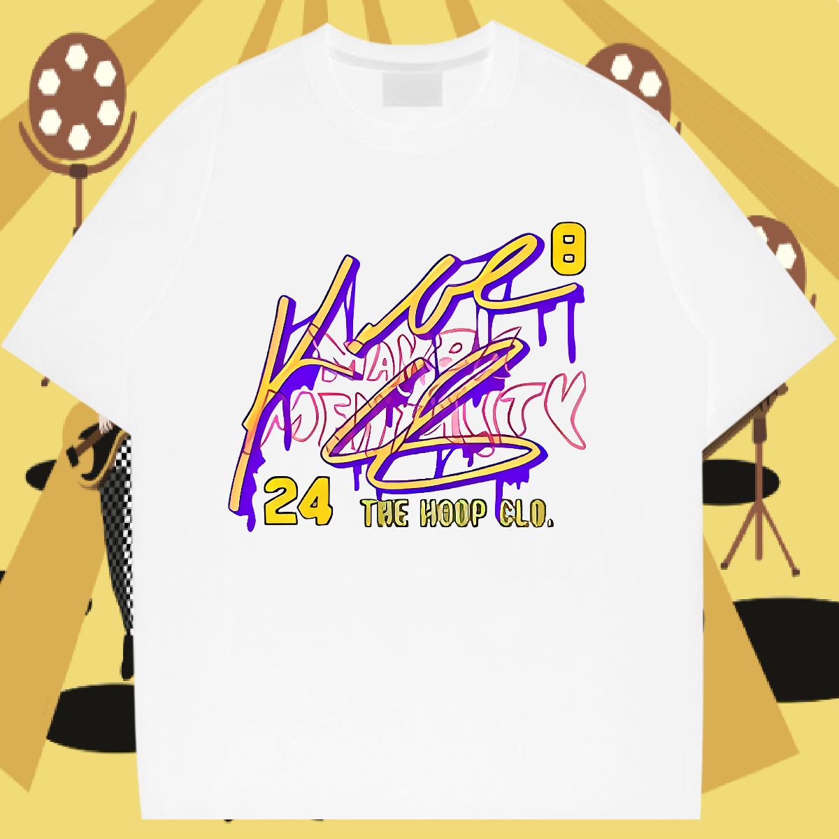 Classic Casual Mens T Shirts Floral Print Daily Outfit Tshirt for Man Woman Cotton Breathable High Quality