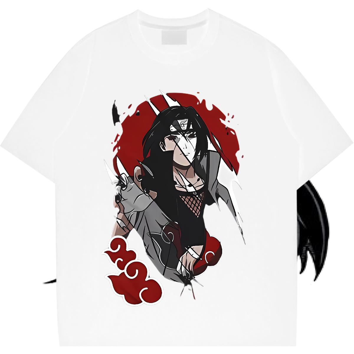 Cotton Breathable Short Sleeve T-Shirts for Women 2024 Casual Street Unisex Tshirts Anime Oversized Wholesale Tee Shirt