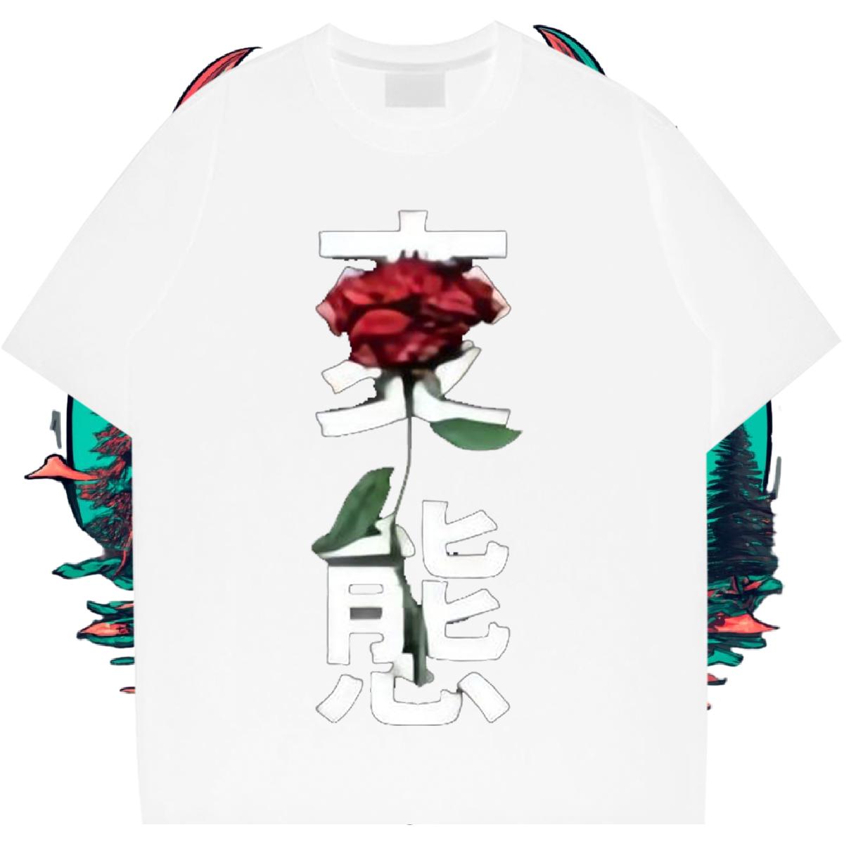 5A Couples T Shirts Short Sleeve Cotton O-Neck Summer Casual T Shirt For Man Customized Print 2024 Tops Shirt