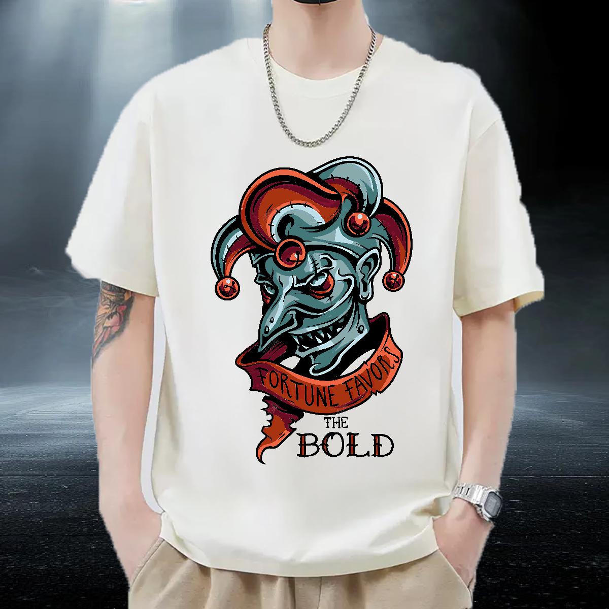 Designer Fashion T-Shirts Oversized Mens Tshirts Daily Wear Crew Neck Cotton Breathable Popular Polos