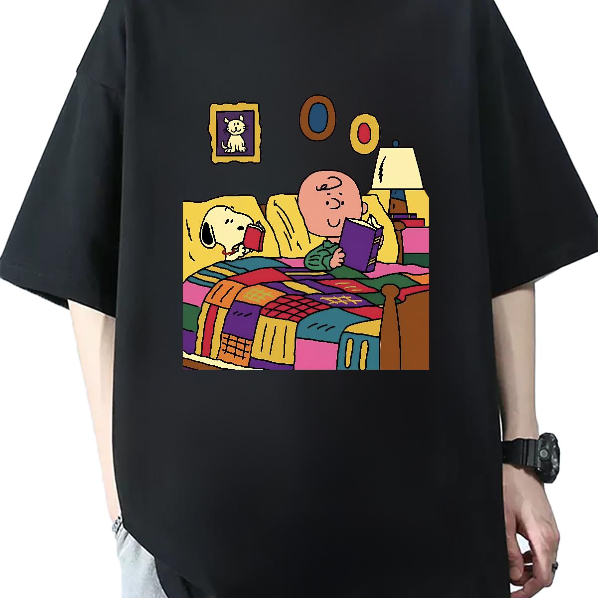 Loose Men T Shirts Street Wear Short Sleeve Cotton O-Neck Men Tees Designer Custom Anime Clothings