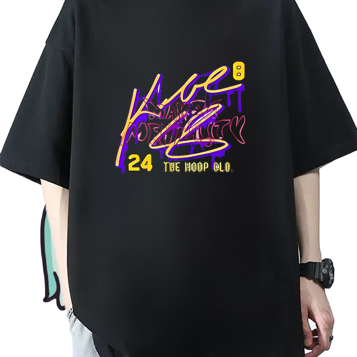 5A T-Shirts for Men Hip Hop Breathable Short Sleeve Men Tees 2024 Summer DIY Anime Top Tees
