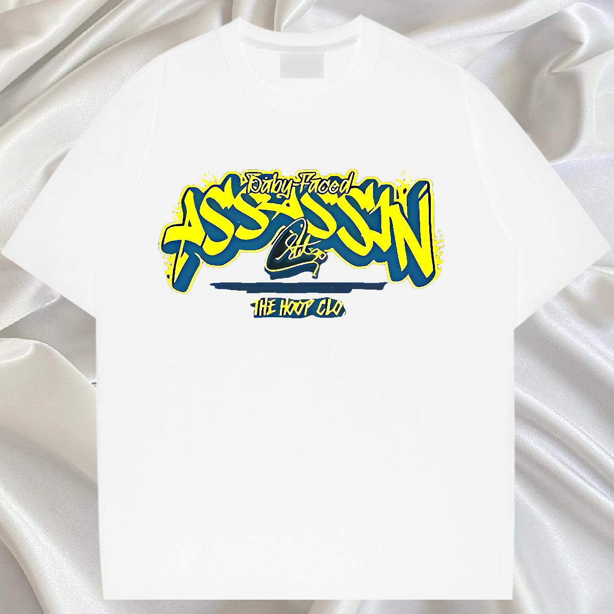 Stylist Man T Shirts Custom Printed Couples T Shirts Casual Short sleeve Cotton Soft Brand Polos