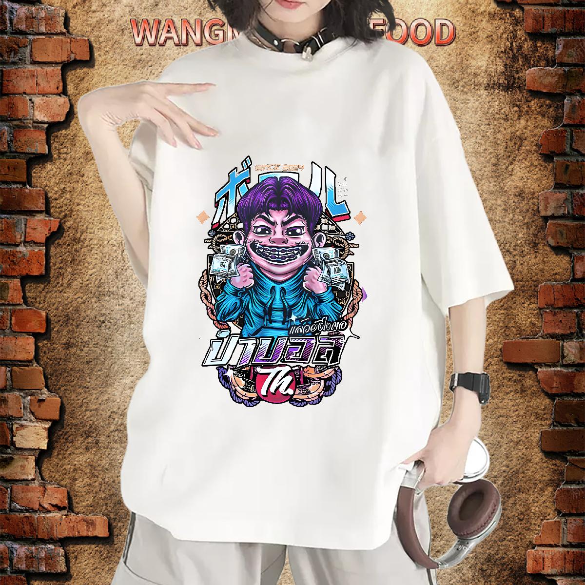 Designer Nice T shirt Breathable Crew Neck Cotton Tee Shirt Street Casual DIY Tshirt for Man Woman Customized