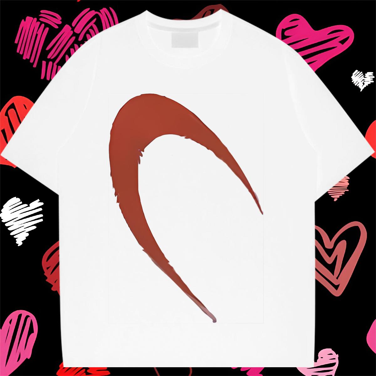 Wholesale T Shirts Men Beach Crew Neck Cotton Breathable Couples T Shirts Designer DIY Anime Tees Shirts