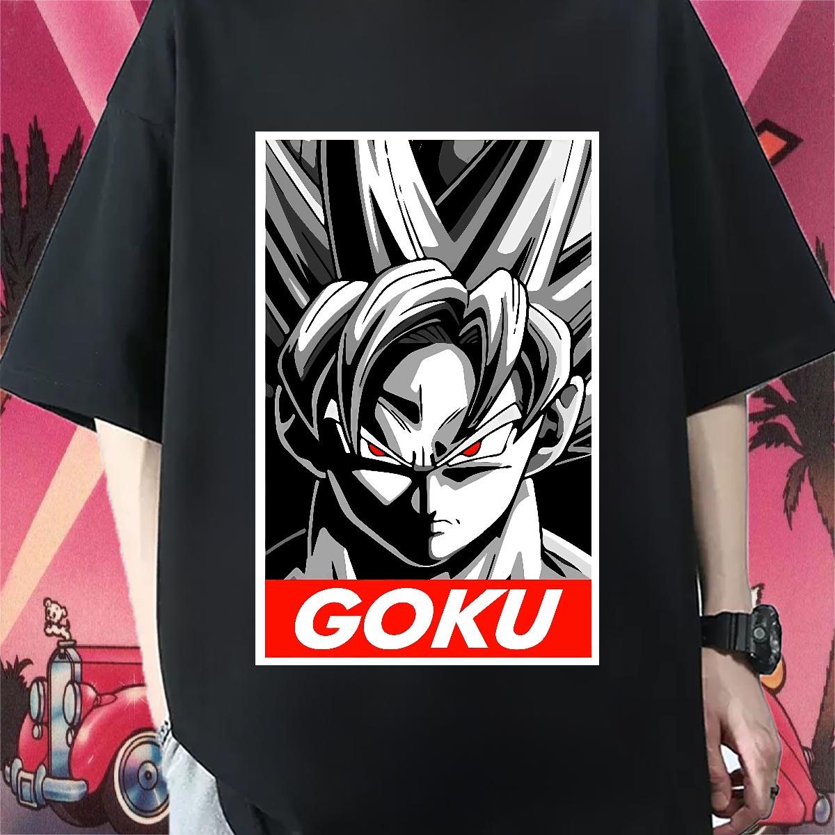 DIY T shirt Cartoon Printing S-3XL Hip Hop Street Men Clothes T-Shirt Crew Neck Cotton Breathable 5A