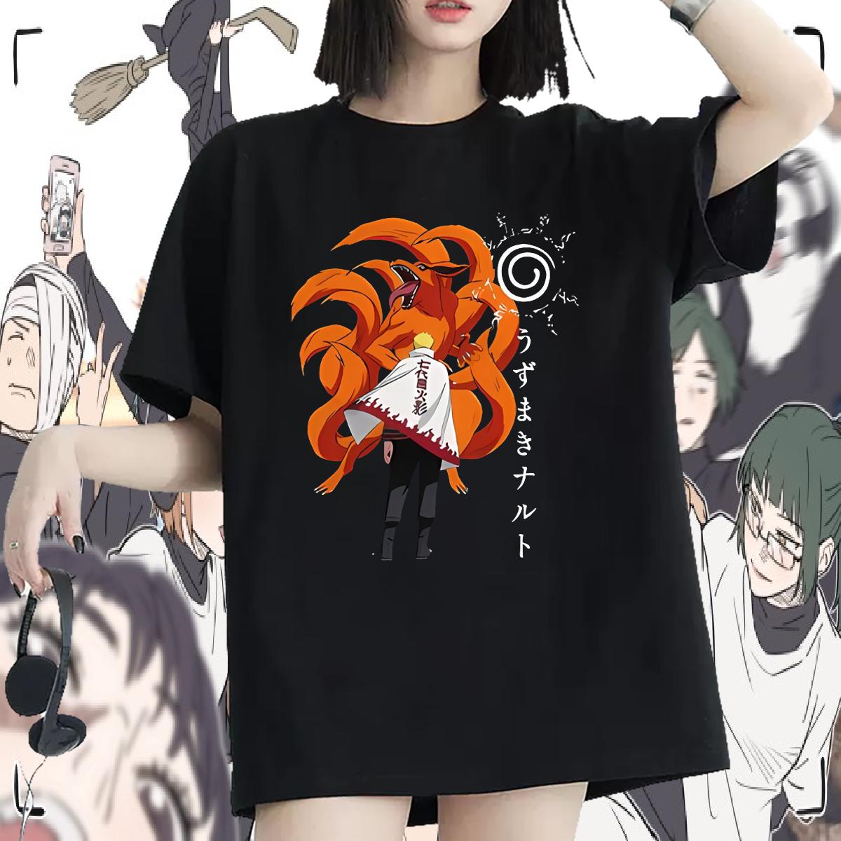 Fashion New Woman T Shirts Cotton Breathable Short Sleeve DIY Anime Tee Shirt Sport Loose fit Couples T Shirts