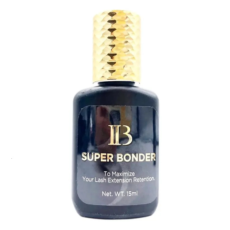 IB Super Bonder 15ml transparent liquid Korean original fixative adhesive for eyelash extension false eyelash adhesive makeup tool 240713