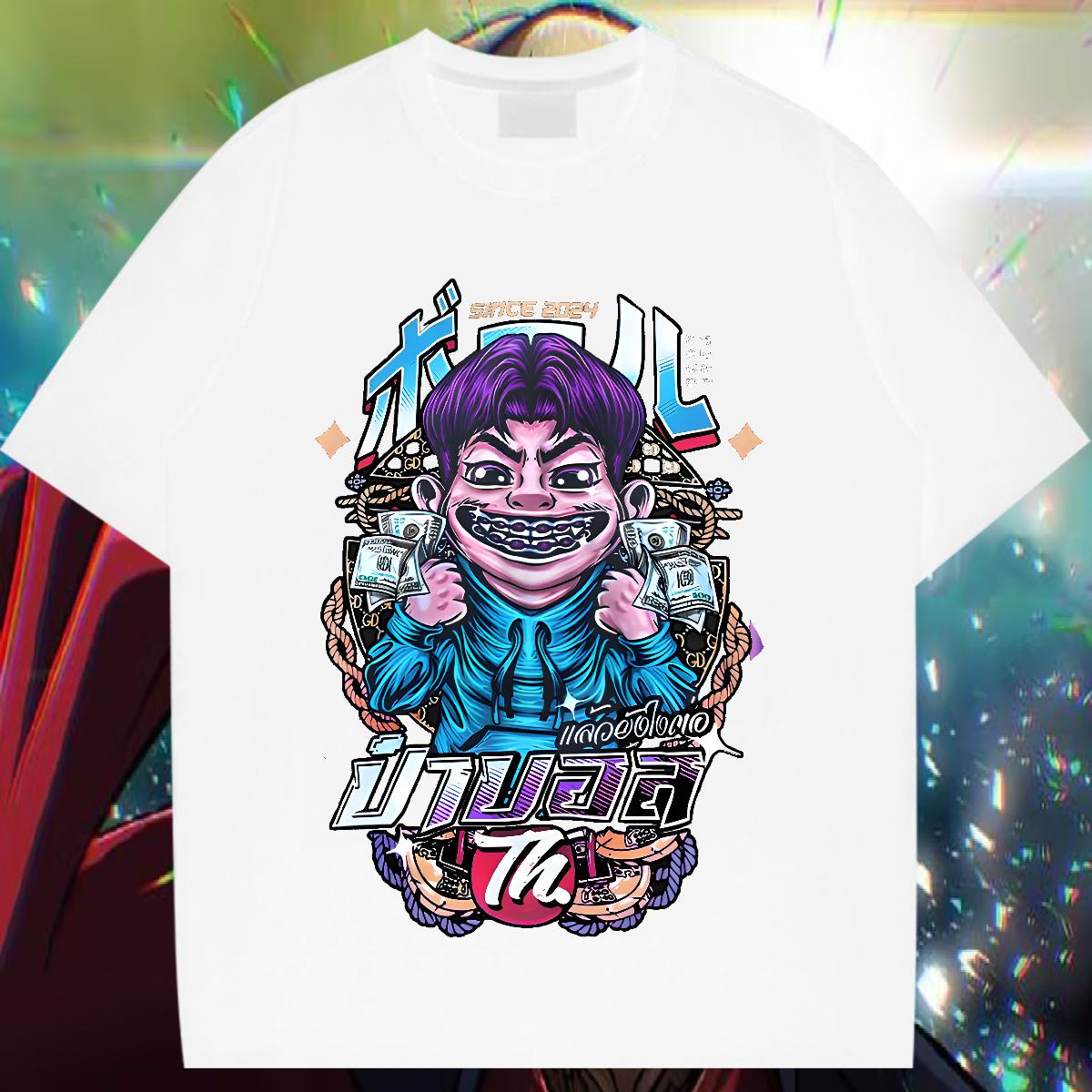 Loose fit T-Shirts for Women Cotton Breathable Soft Tee Shirt Outdoor New Arrival Lady T shirt DIY Printed