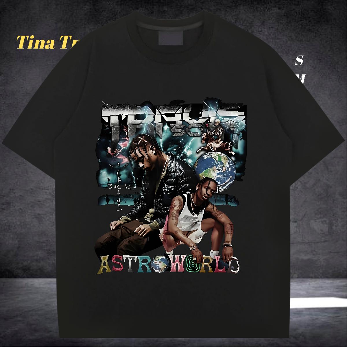 Fashion T-Shirts for Men White Plus Size Anime Printing Street Men Tops Tees Crew Neck Cotton Breathable Popular