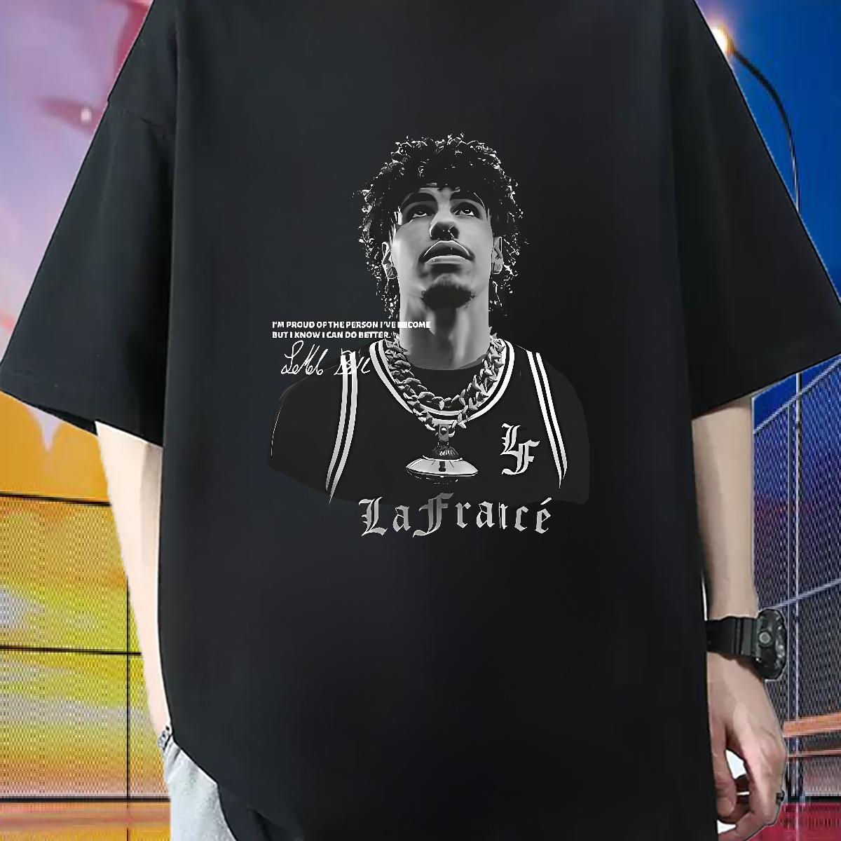 Designer Men T Shirts Cartoon Printing S-3XL Men Tops Tees Street Short Sleeve Cotton O-Neck High Quality Tshirts