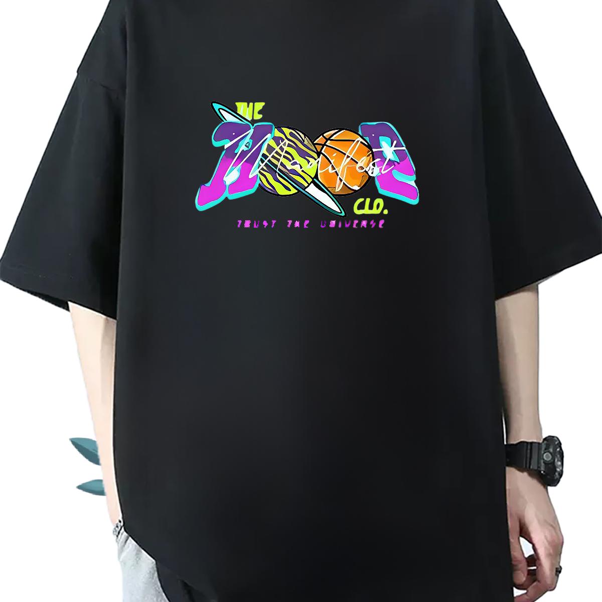 Loose Fit Mens Tshirts Cotton Breathable Short Sleeve Sport Men T Shirts DIY 2024 Tees Shirts