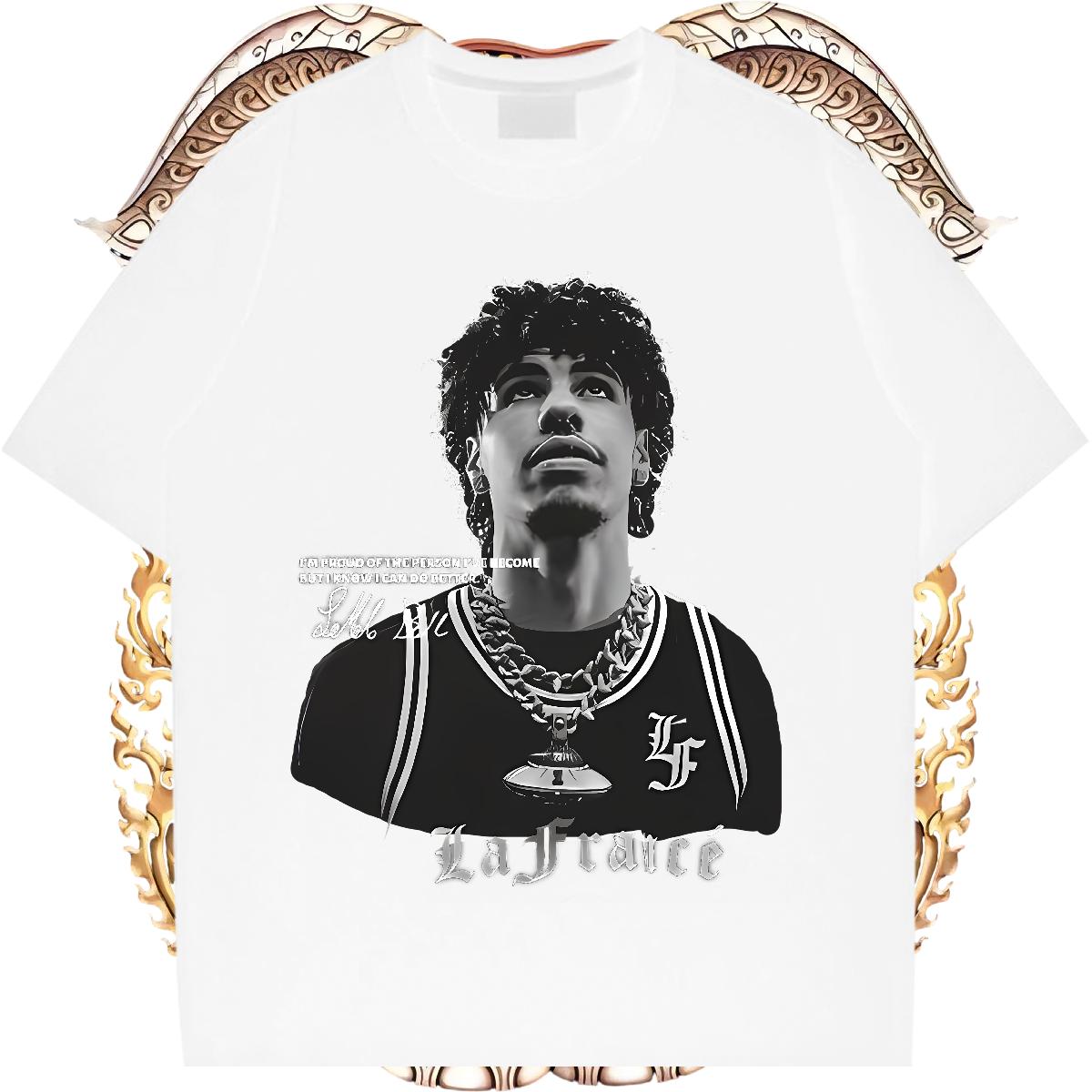 2024 Summer T shirt Cartoon Printing S-3XL Men Tshirts Outdoor Short sleeve Cotton Soft Loose Tops