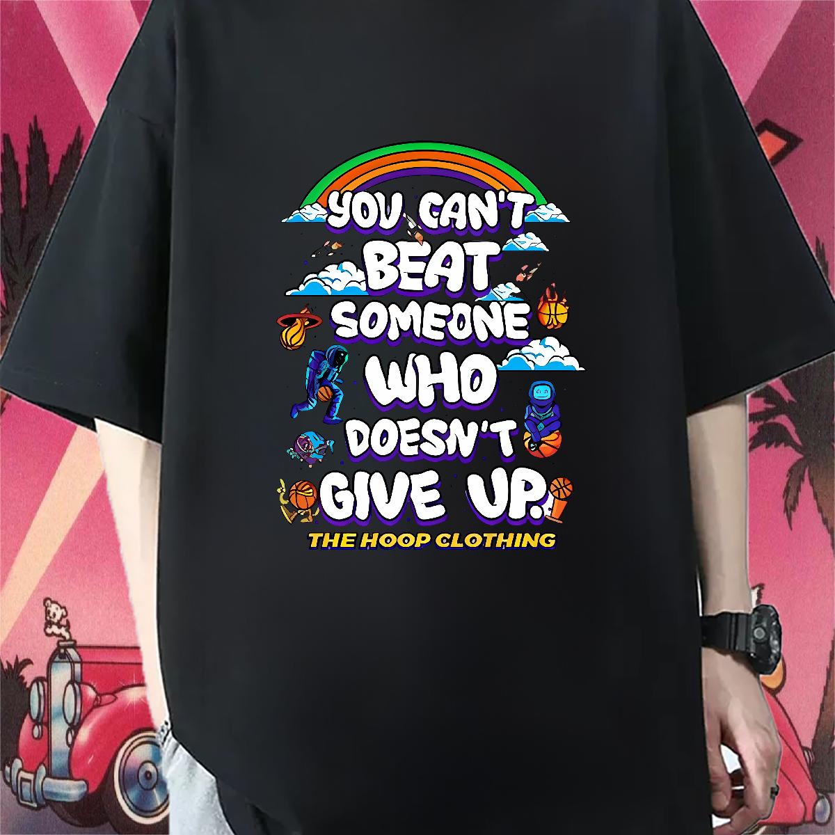 Fashion T Shirt For Man Custom Print Plus Size Anime Printing Street Mens Tshirts O-Neck Short Sleeve Cotton Cool Design