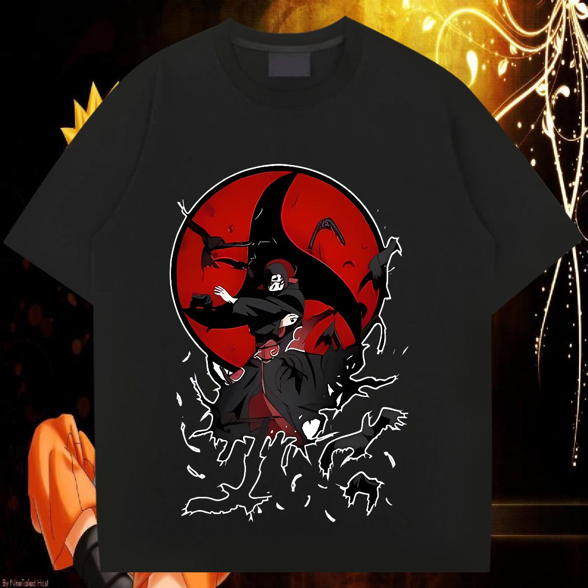 Classic Tshirts O-Neck Short Sleeve Cotton Anime Printing Street Men T Shirts Custom Cartoon Fashion Designer Tees Shirts