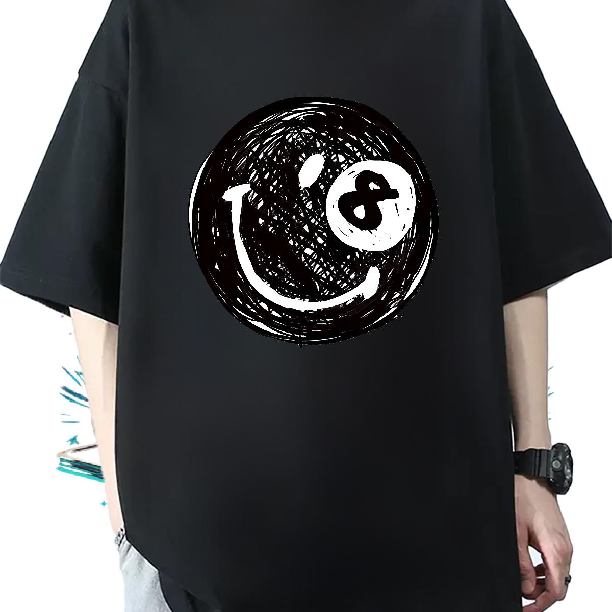 Cool Design T-Shirts Summer Casual Breathable Short Sleeve Tshirt for Man Woman New Designer DIY Printed Tops Shirt