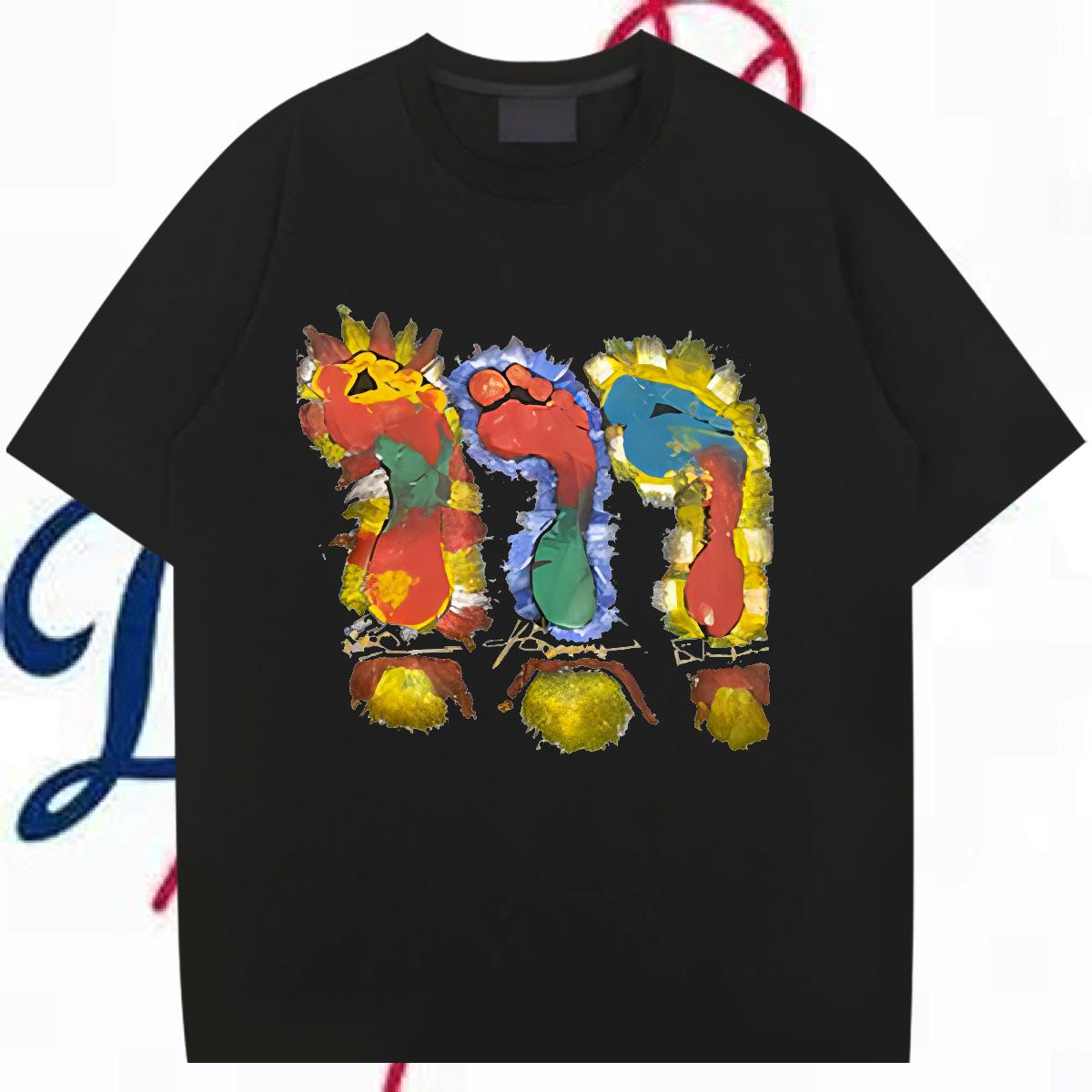 Loose Mens Tshirts Round Neck Short Sleeve Sport T Shirts Men Custom Print Plus Size 2024 Summer Top Tees