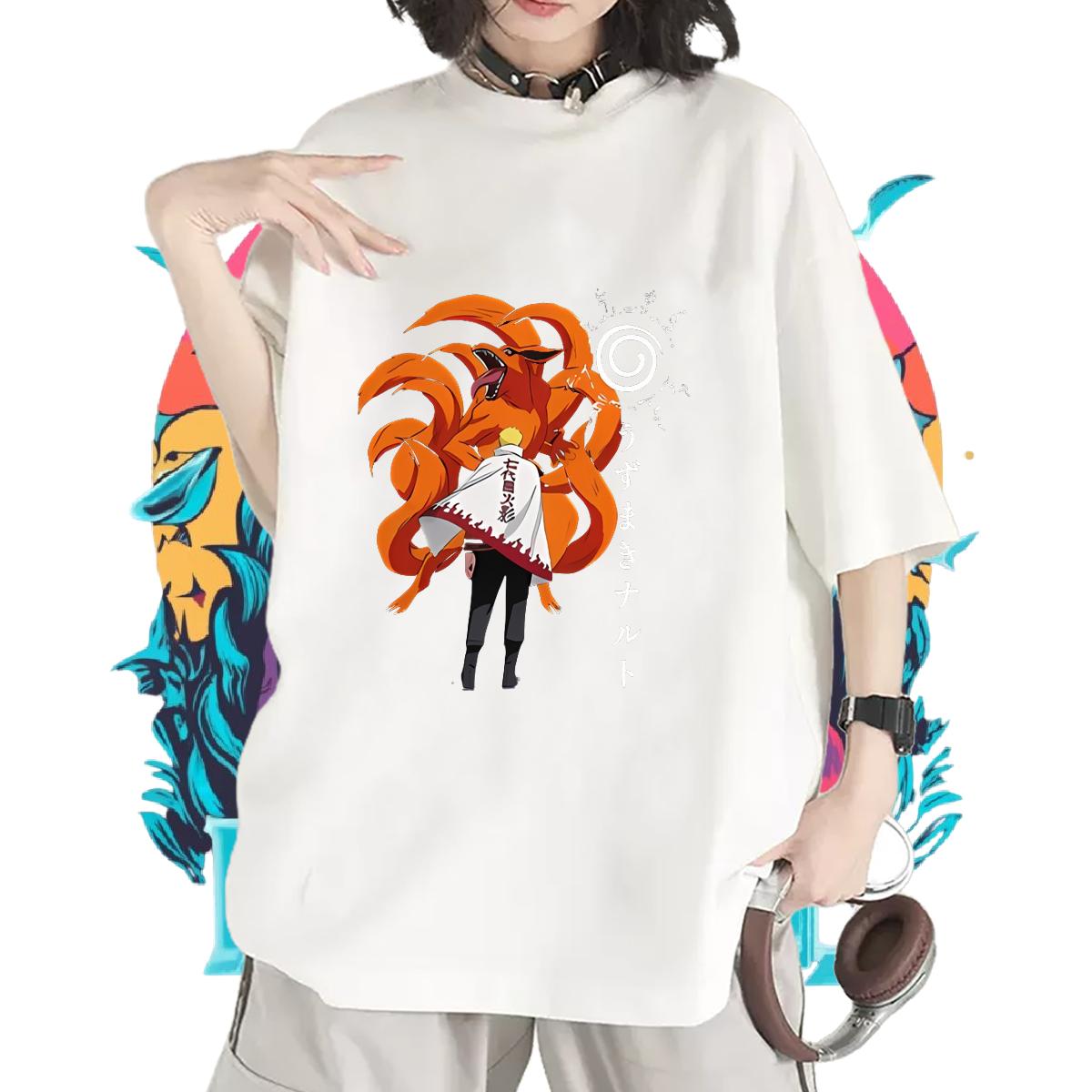 2024 Casual T Shirts Women Crew Neck Cotton Breathable Hip Hop Unisex Tshirts Anime Brand Clothings