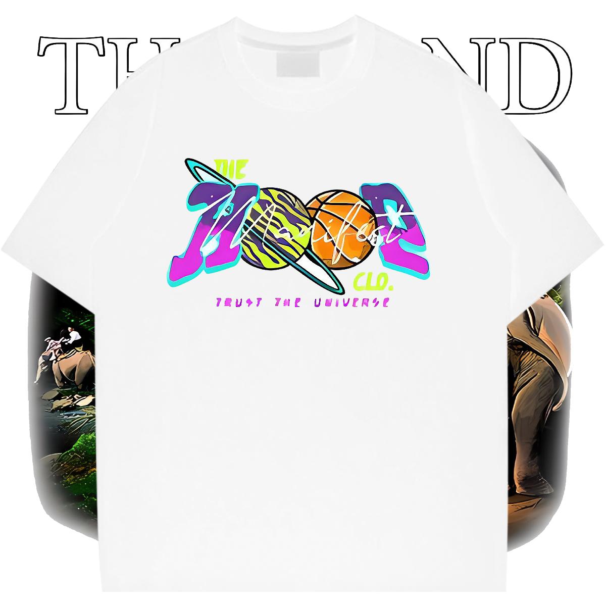 Comfortable Men T Shirts Daily Outfit Crew Neck Cotton Breathable Men Tees Classic DIY Anime Top Tees