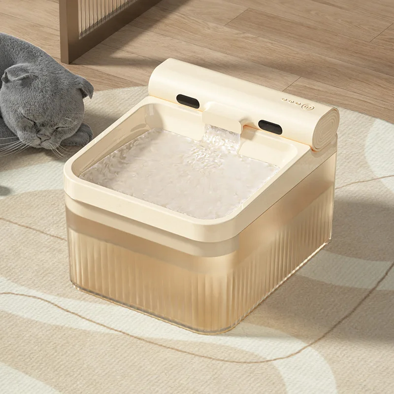 Wireless mute water dispenser cat water dispenser pet automatic circulation feeding water feeding machine dog bowl cat bowl