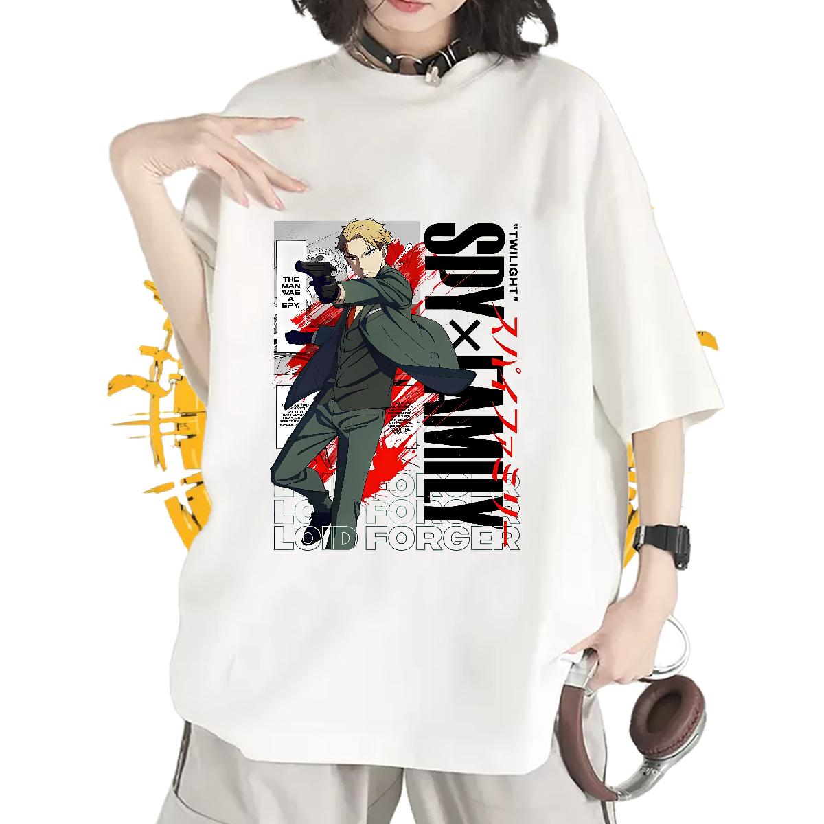 Fashion Casual Woman T Shirts Cotton O Neck Short Sleeves Anime Polos Sports Casual Unisex Women Tees