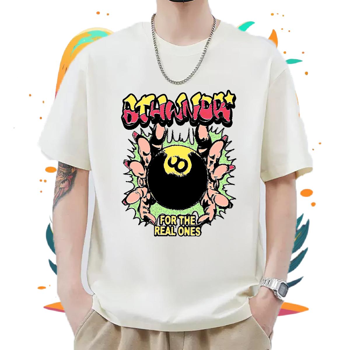 Designer Couples T Shirts Cotton Breathable Street Casual T-Shirts for Men Anime 2024 Summer Polos