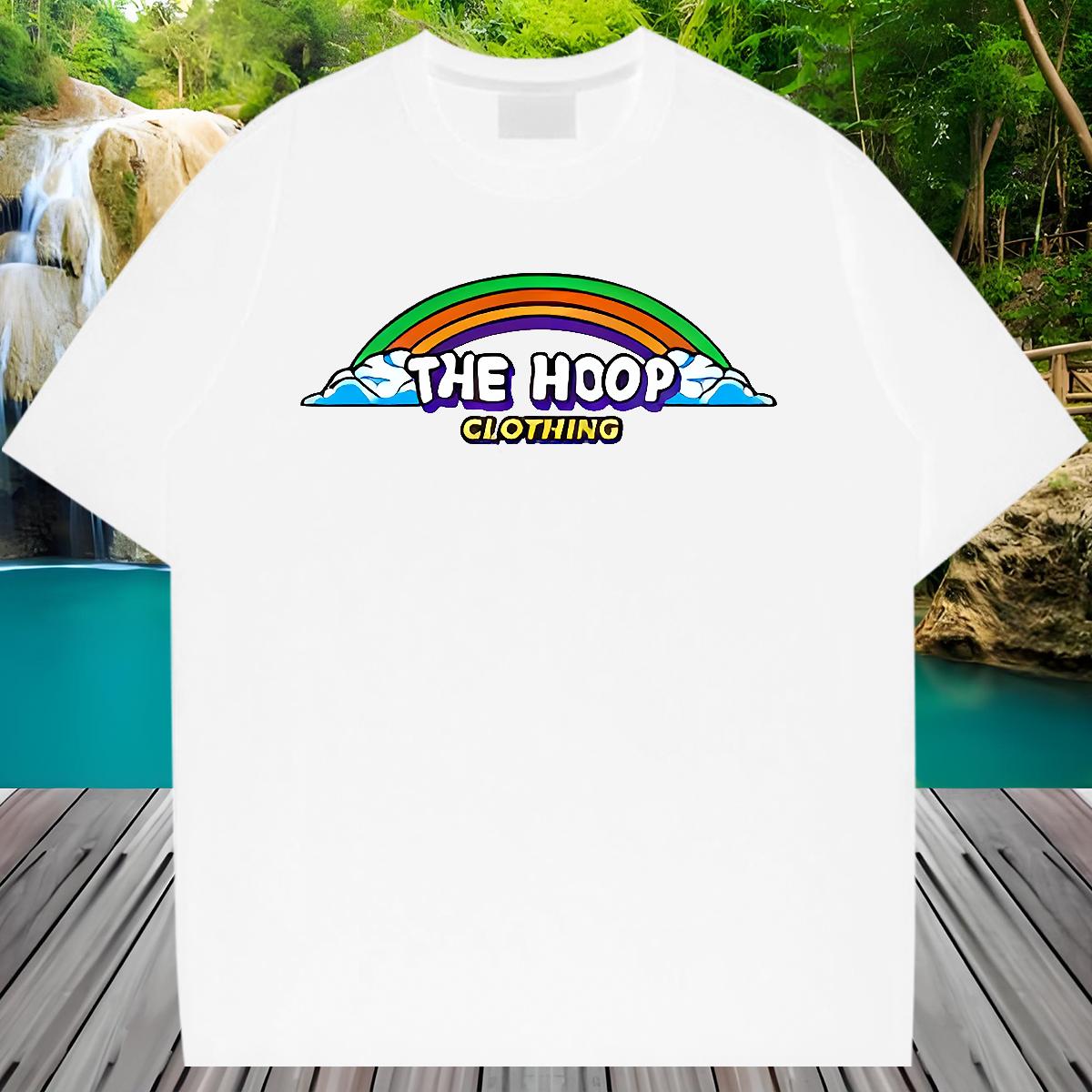 Classic Man T Shirts Cartoon Printing S-3XL Casual Beach Men Tees Breathable Short Sleeve Popular