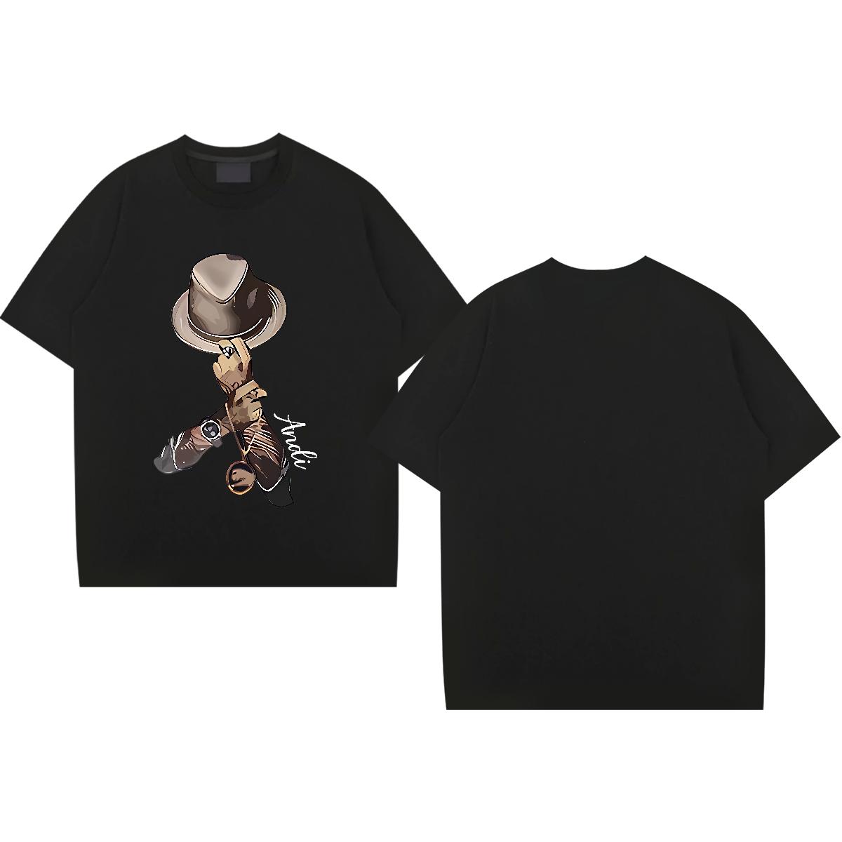 2024 DIY T Shirt For Man Breathable Short Sleeve Hip Hop Men Tees Anime Brand Tee Shirt