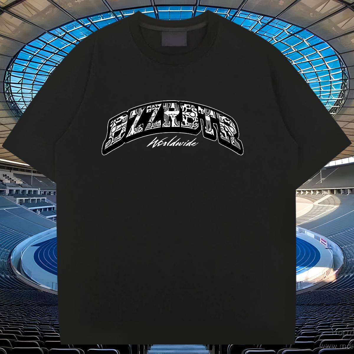 Classic Men T Shirts Street Cotton Breathable Tshirt for Man Woman New Arrival Black Oversized Wear