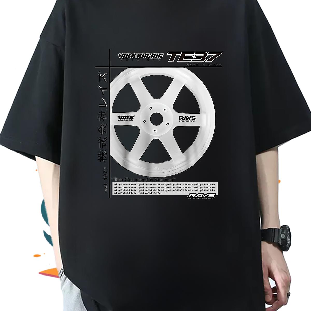 Loose Fit Men Tees Breathable Short Sleeve Home Outdoor T-Shirts Custom Print Plus Size DIY Customized Clothings