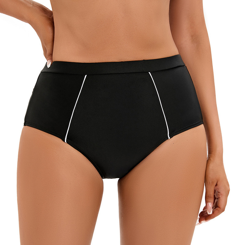 Casual High Waist New Arrival Gentle Wind French Ventilation New Pattern Popular Versatile New Triangle Adult Women's Sexy Waist Twist Swimsuit S