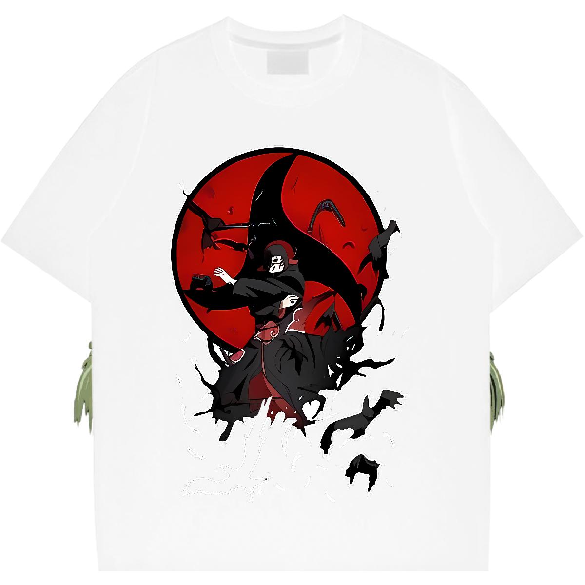 Brand T-Shirts High Street Hip Hop Crew Neck Cotton Tshirt for Man Woman Fashion Plus Size Cartoon Tees