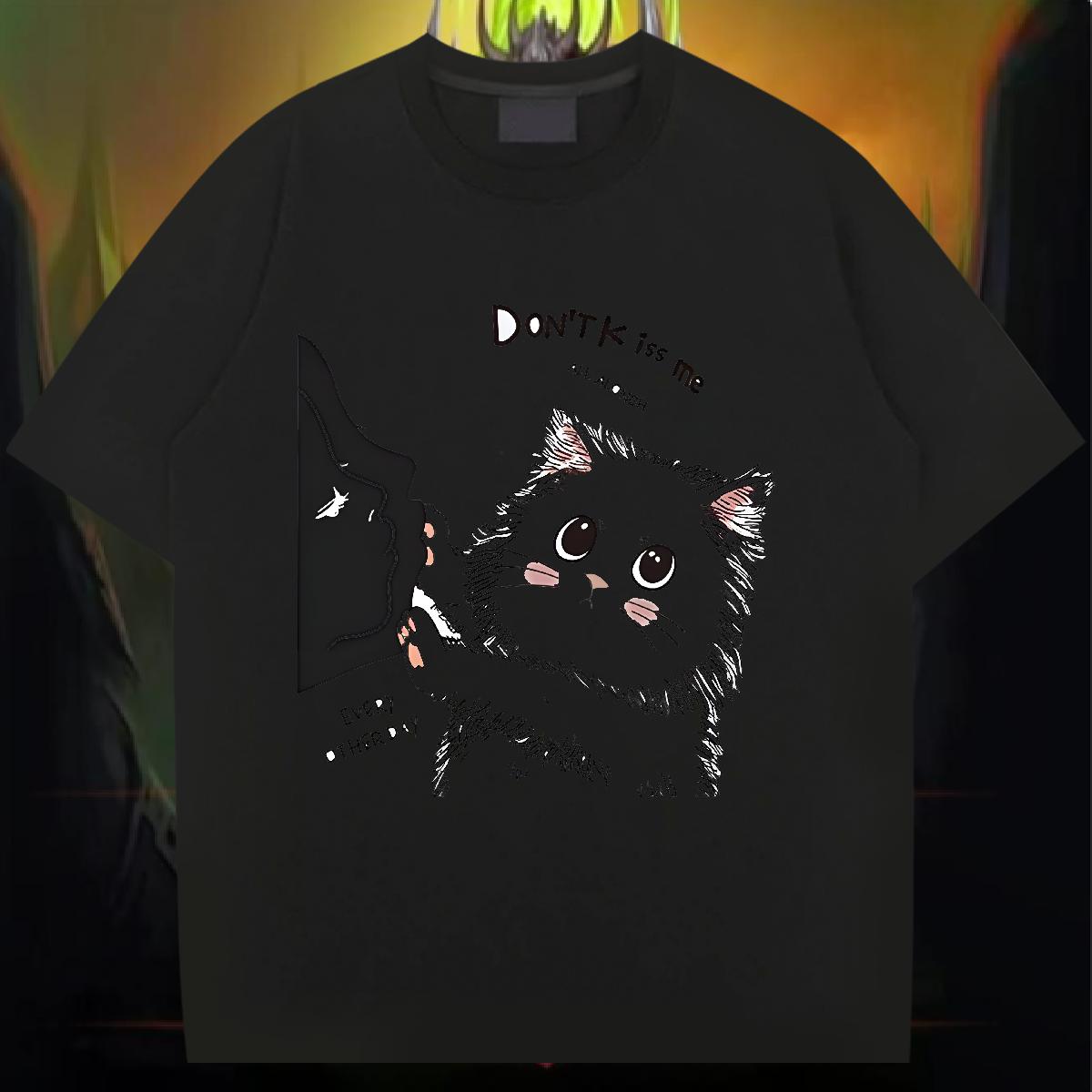 Loose Couples T Shirts Cotton Breathable Casual T-Shirts White Plus Size New Clothings