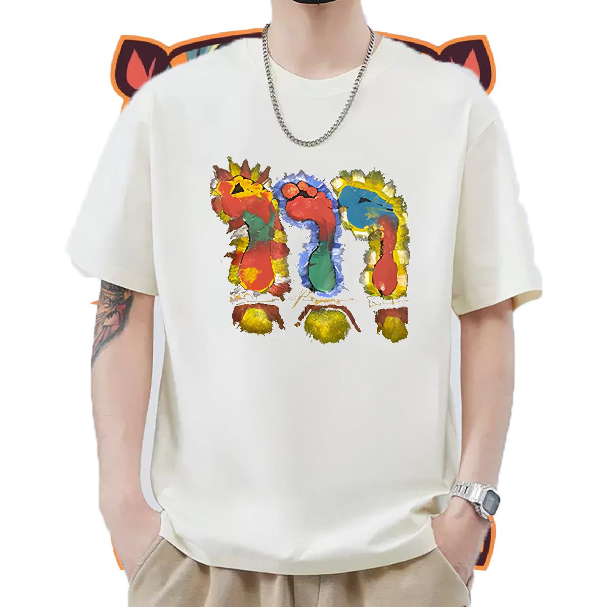 Customized T Shirts Men Customized Print Men Clothes T-Shirt Sport Breathable Short Sleeve 5A Tees