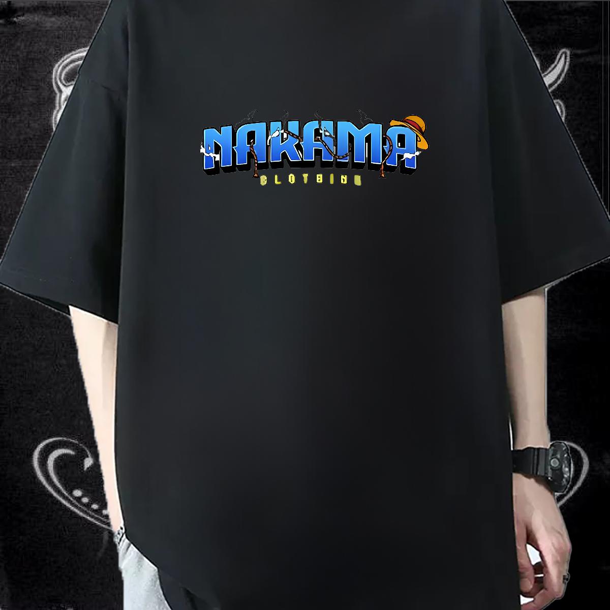 2024 DIY T-Shirts Black White Men Tops Tees Hip Hop Street Crew Neck Cotton Cool Design Clothes