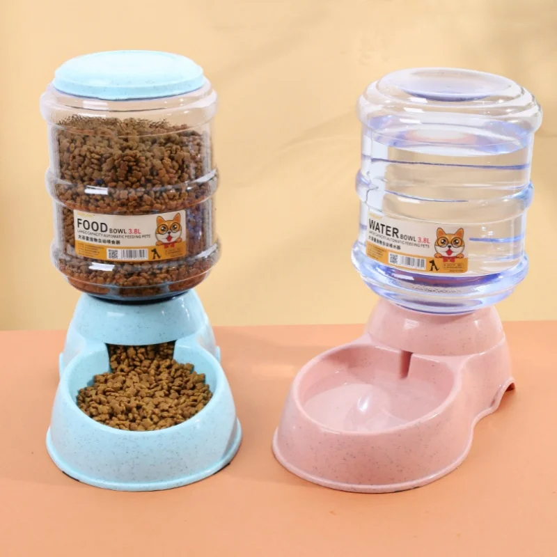 Automatic Pet Feeder 4L Capacity Smart Timer Control Food Dispenser with Stainless Steel Bowl Dogs Cats Feeding Supplies