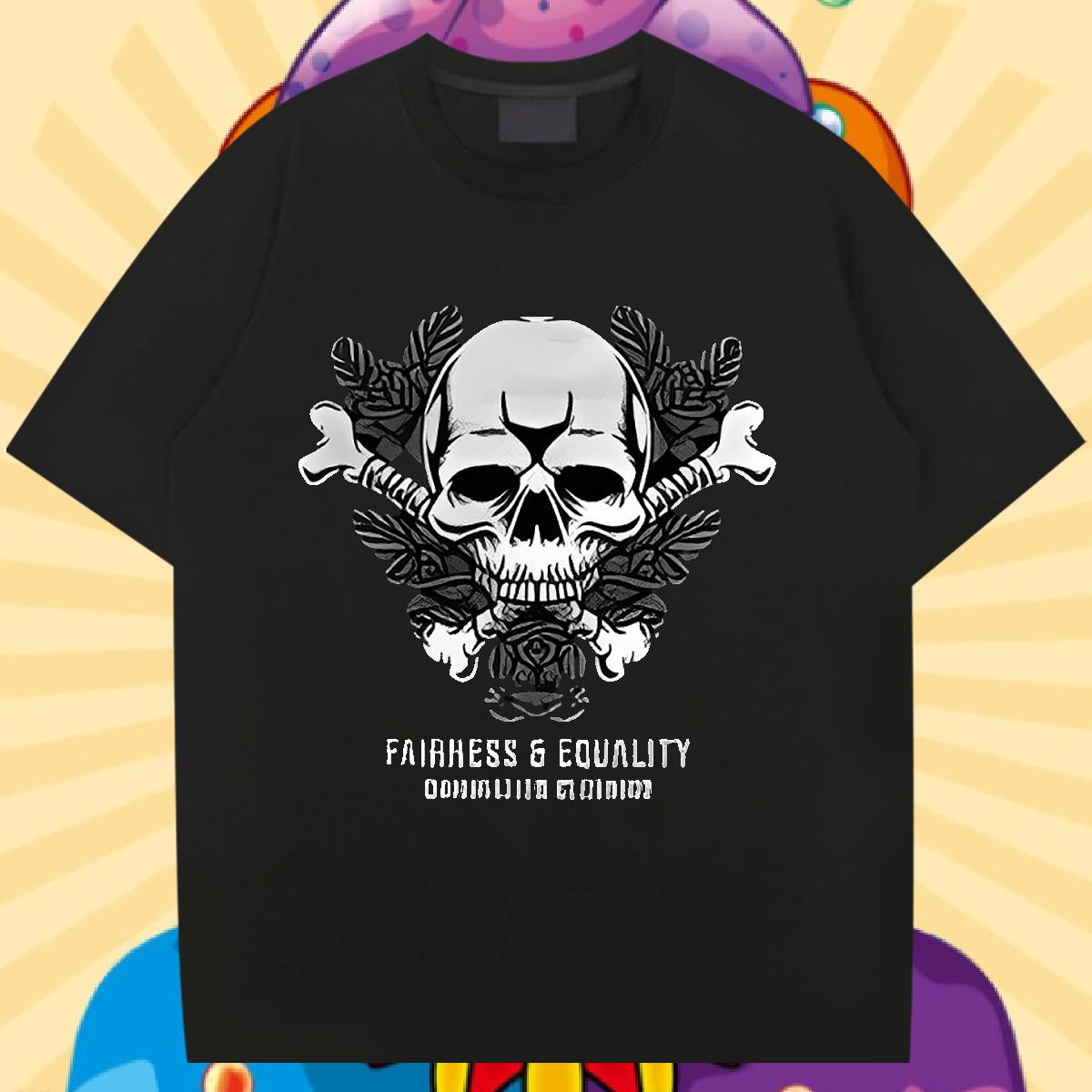 Cool Design Men T Shirts Summer Casual Crew Neck Cotton Men Tshirts Stylist Cartoon Printing S-3XL Tees