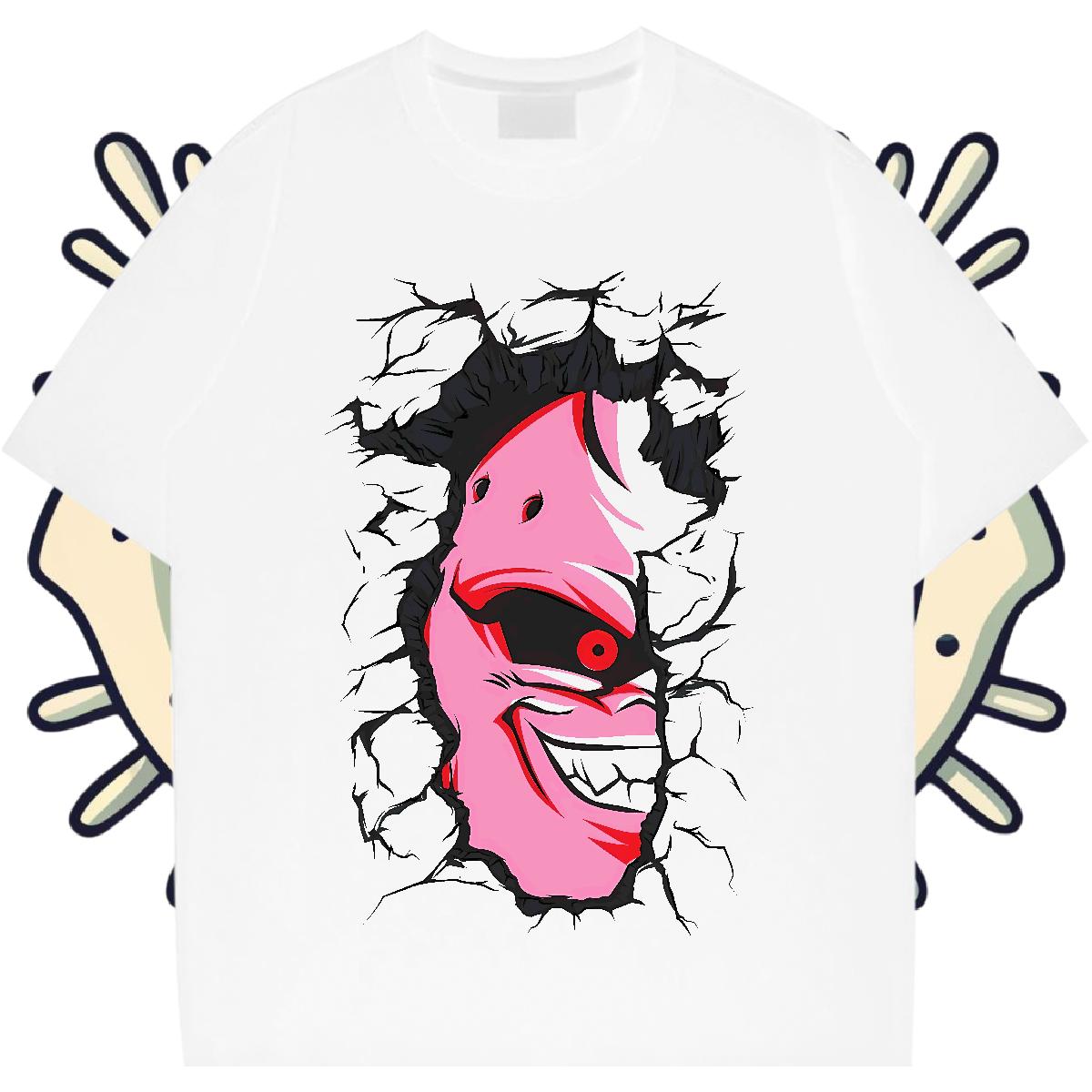 2024 New Men T Shirts Customized Print Street Mens Tshirts Short Sleeve Cotton O-Neck Unisex