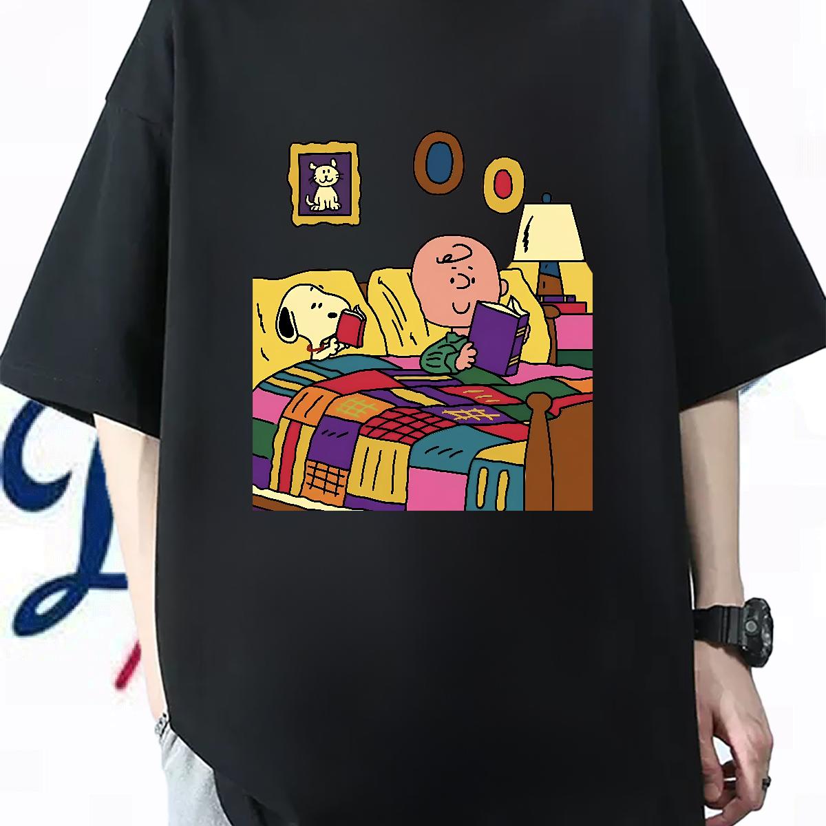 5A Men T Shirts Anime Printing Street Cotton Breathable Short Sleeve Men Tshirts Fashion Plus Size Custom Tops Tees