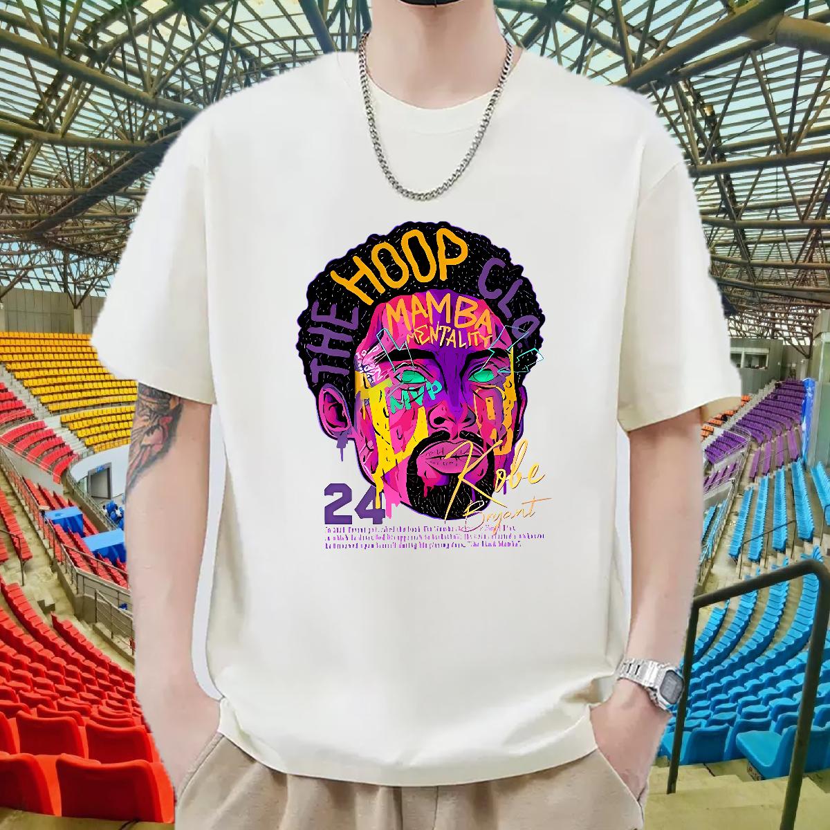 5A Couples T Shirts Crew Neck Cotton Breathable Daily Outfit Man T Shirts Custom Printing Casual New Tops