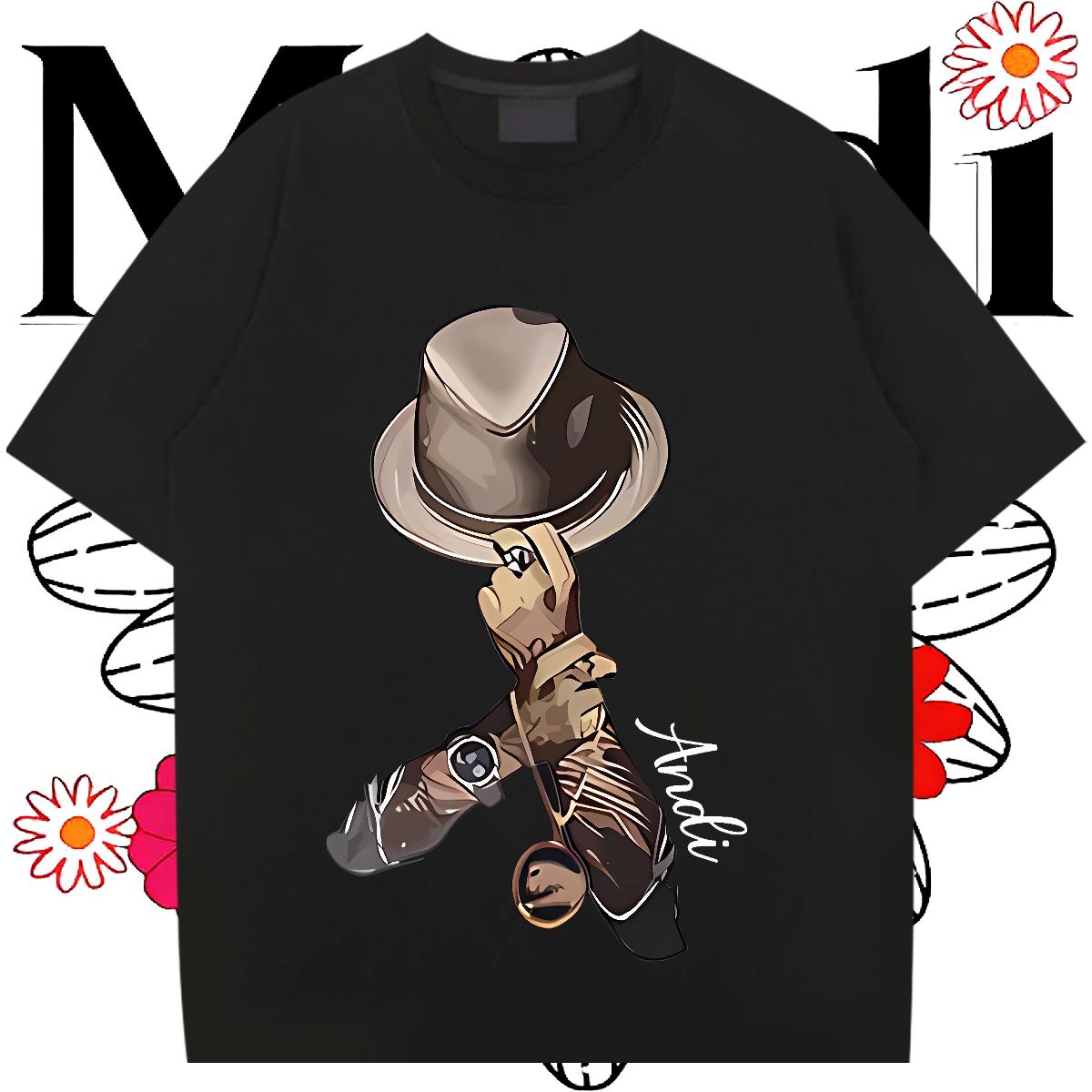 Cool Design Men T Shirts Sports Casual Breathable Short Sleeve Men Tops Tees Classic DIY Printed Top Tees