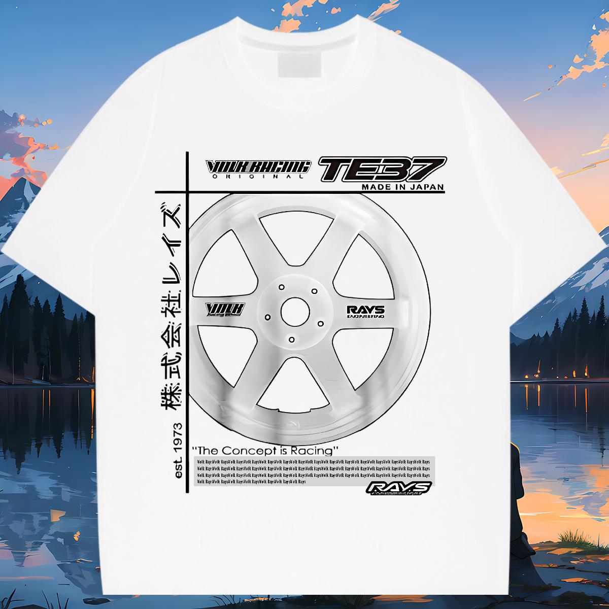 Cool Design Mens Tshirts O-Neck Short Sleeve Cotton Beach T shirt Oversized S-3XL DIY Tops Tees